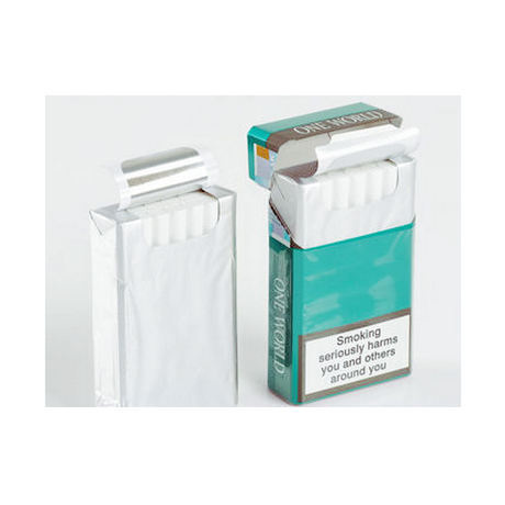 Cigarette packing  aluminum foil 